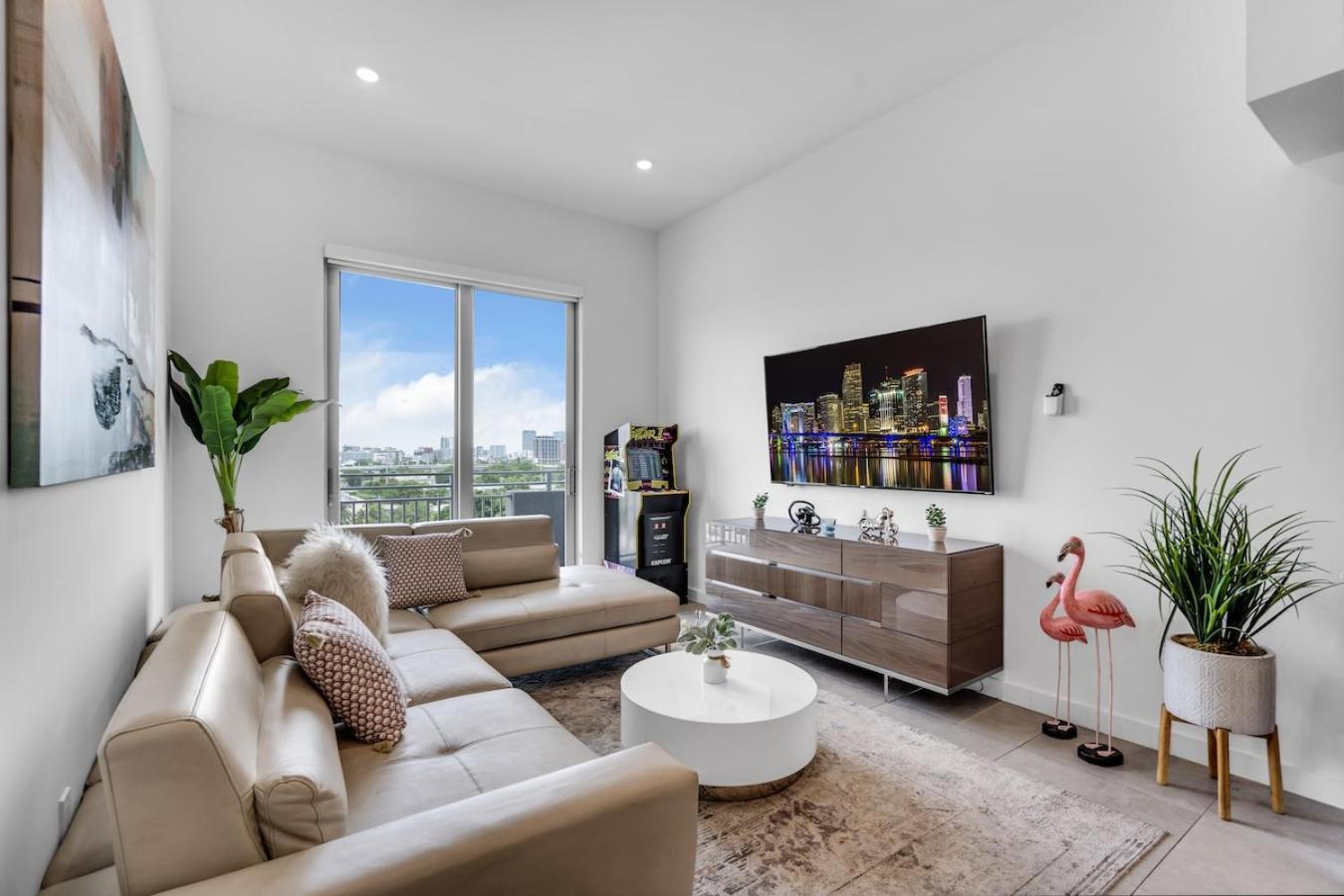 마이애미 Urban Escape 3 Bed Unit Near Brickell And Wynwood 아파트 외부 사진